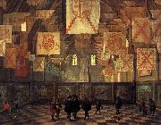 Bartholomeus van Bassen Interior of the Great Hall on the Binnenhof in The Hague. USA oil painting artist